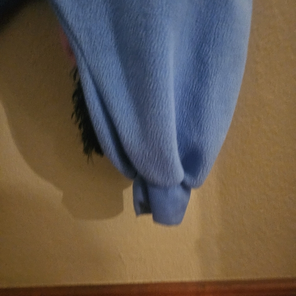 Adorable Blue Eeyore Kids One Piece Footie - Picture 9 of 11